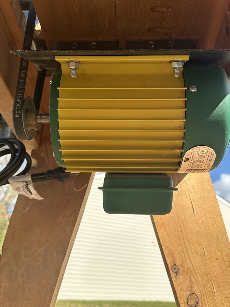 Belt / Disc Sander on Mobile Stand