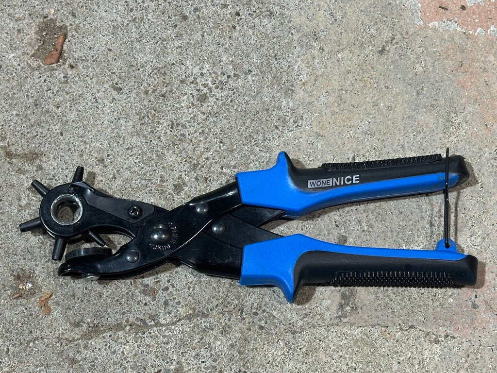 Revolving leather Punch