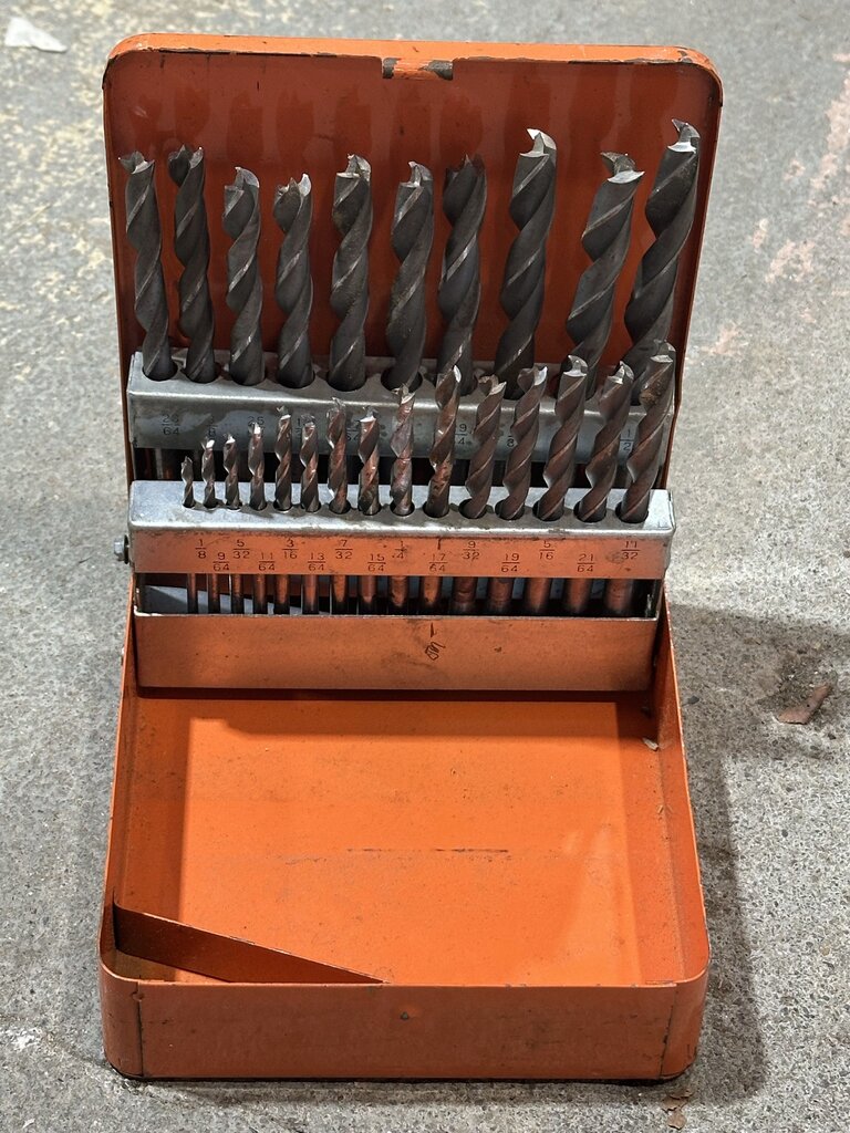Brad Point Drill Bit Set