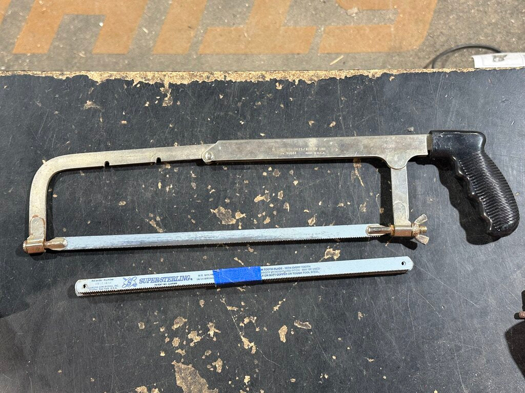 Utility Line Hack Saw with Blades