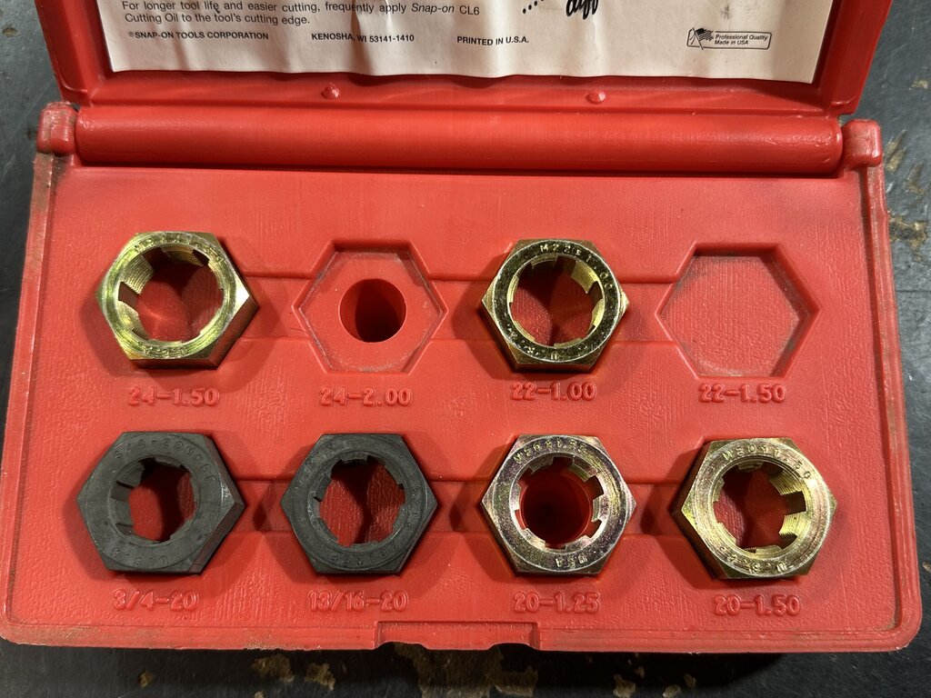 Spindle Rethreading Set