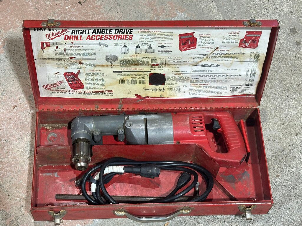 Corded Right Angle Drill