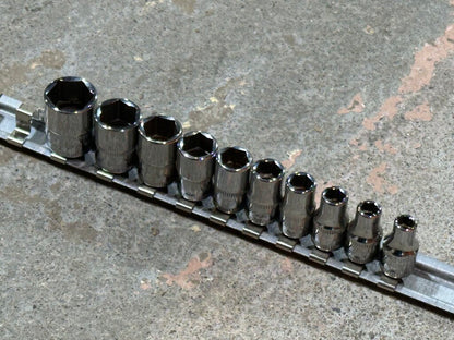 Metric Flank Drive® Shallow Socket Set
