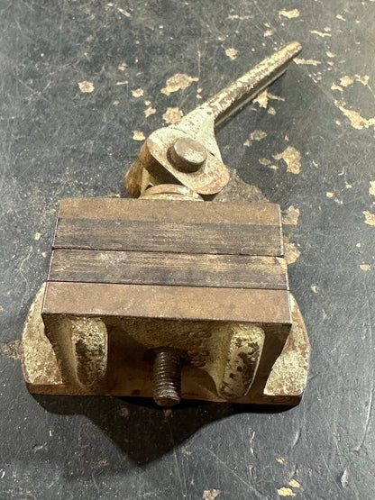 2" Bench-Mount Vise With Lever Handle