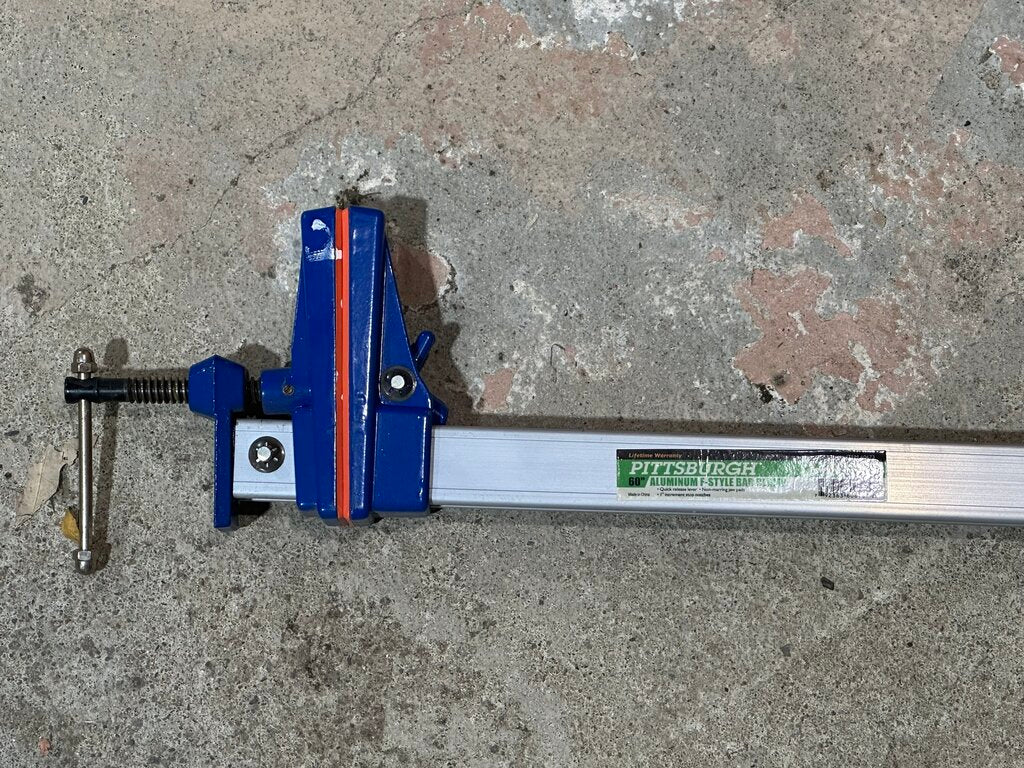 Aluminum F-Style Bar Clamp