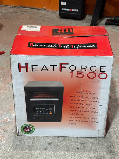 Infrared Space Heater & Air Purifier