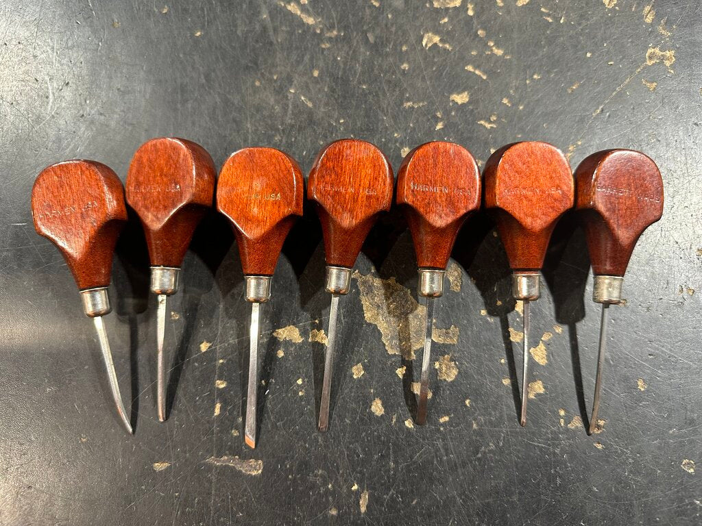 Palm Wood Carving Chisel Set