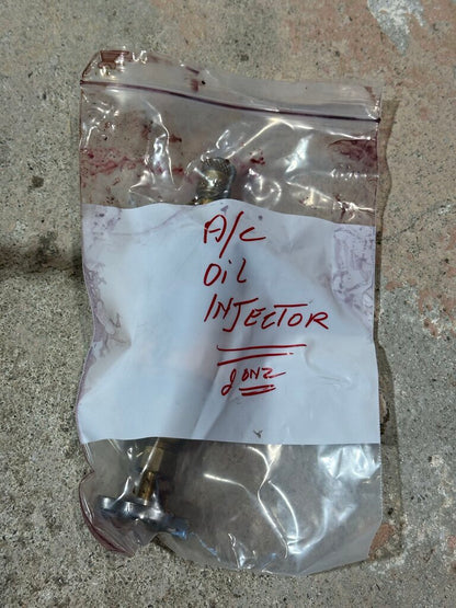 Vacuum Oil Injector With Brass Valve Assembly & Additional Injector