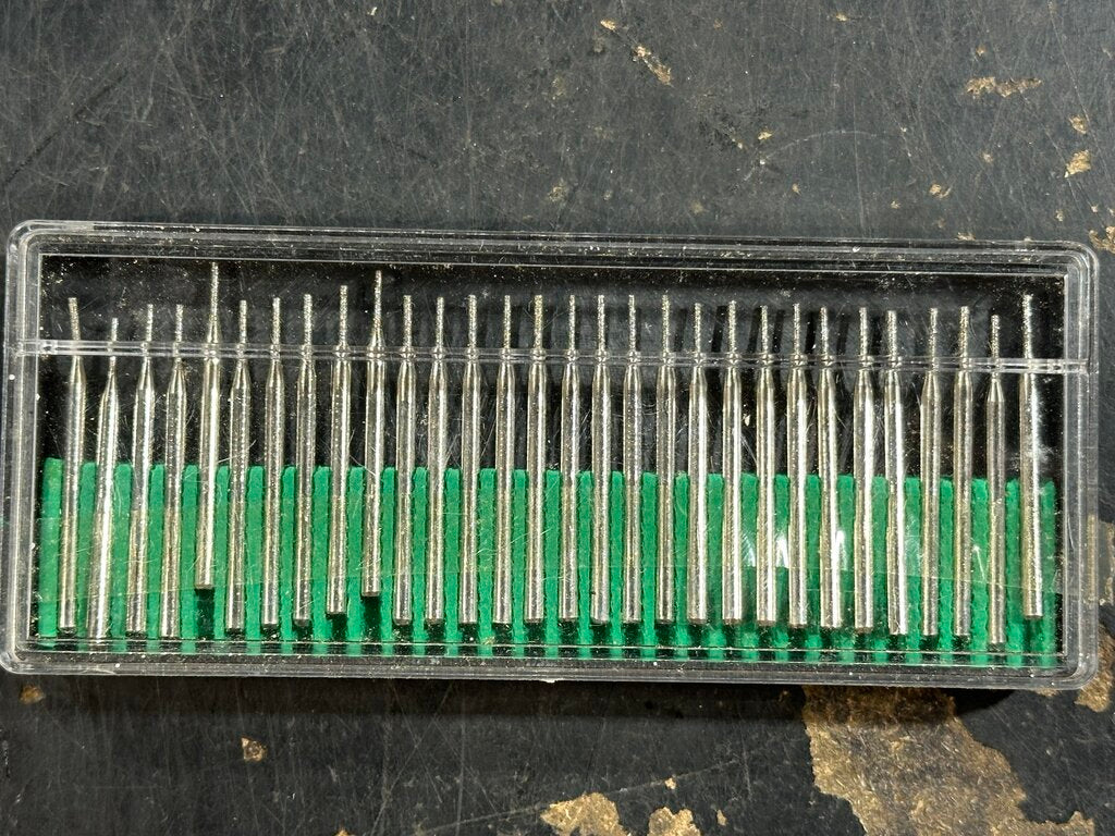Rotary Tool Diamond Drill Bit Assortment Lot