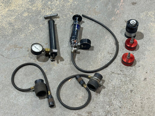 Assorted Automotive Vacuum Testing Tools Lot