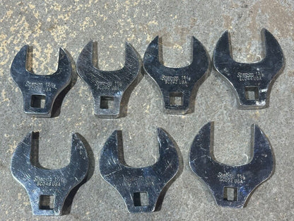 Open-End Crowfoot Wrench Set