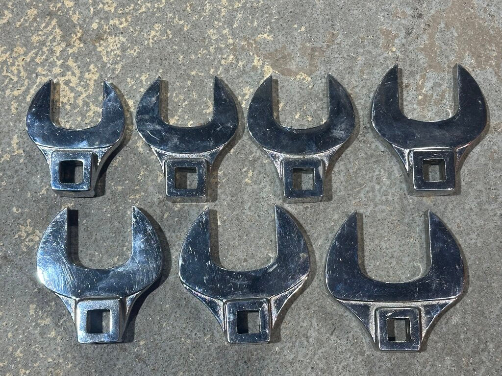 Open-End Crowfoot Wrench Set