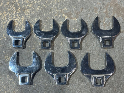 Open-End Crowfoot Wrench Set