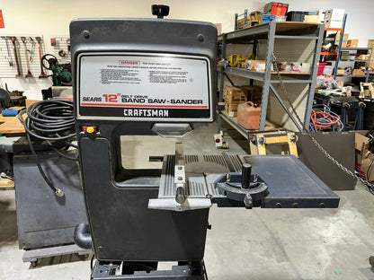 Band Saw/Sander With Stand