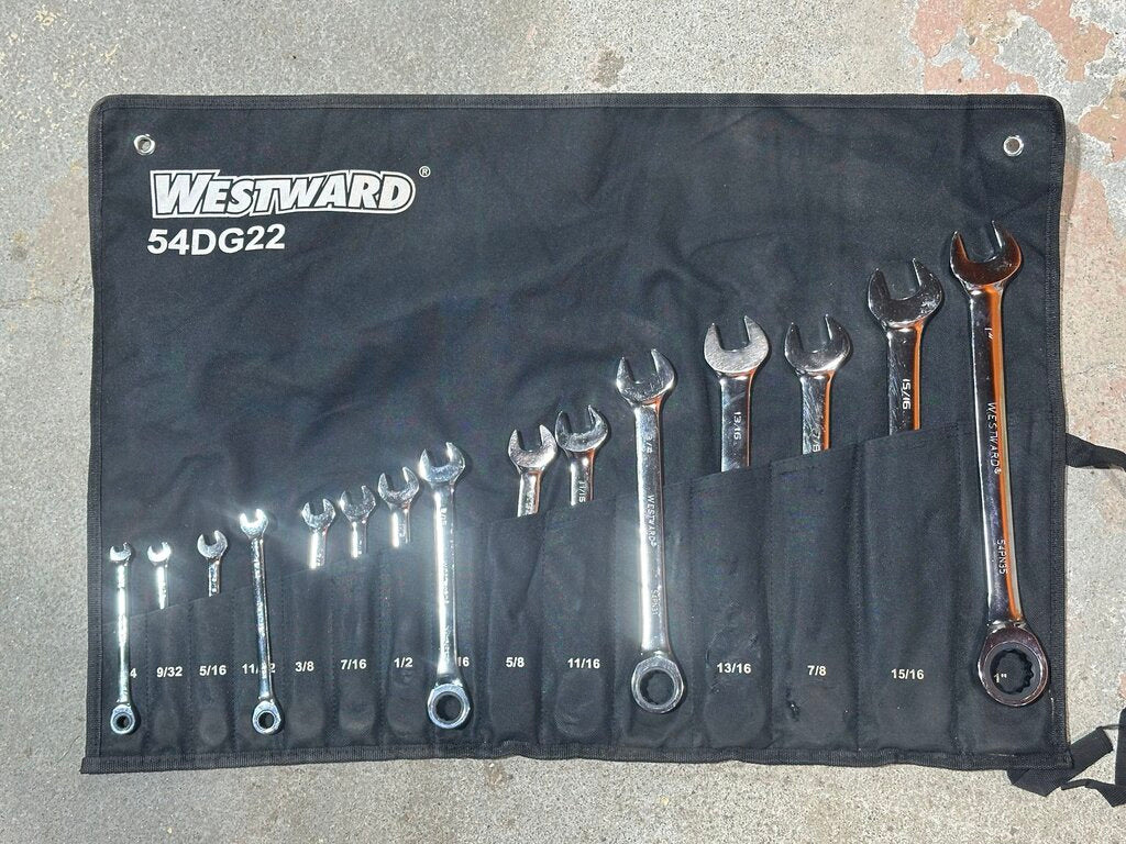Combination Ratcheting Wrench Set