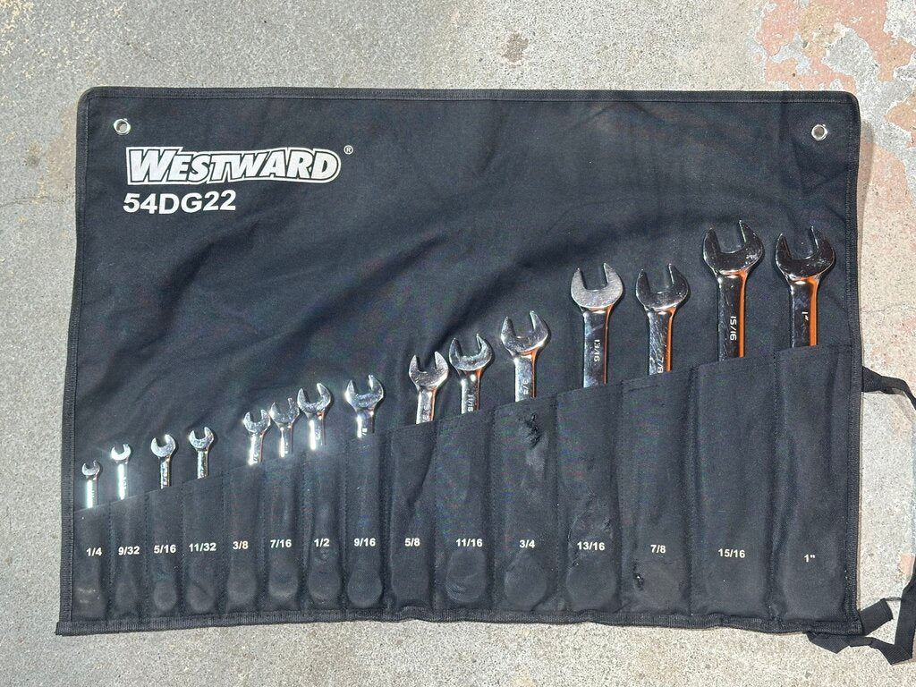 Combination Ratcheting Wrench Set