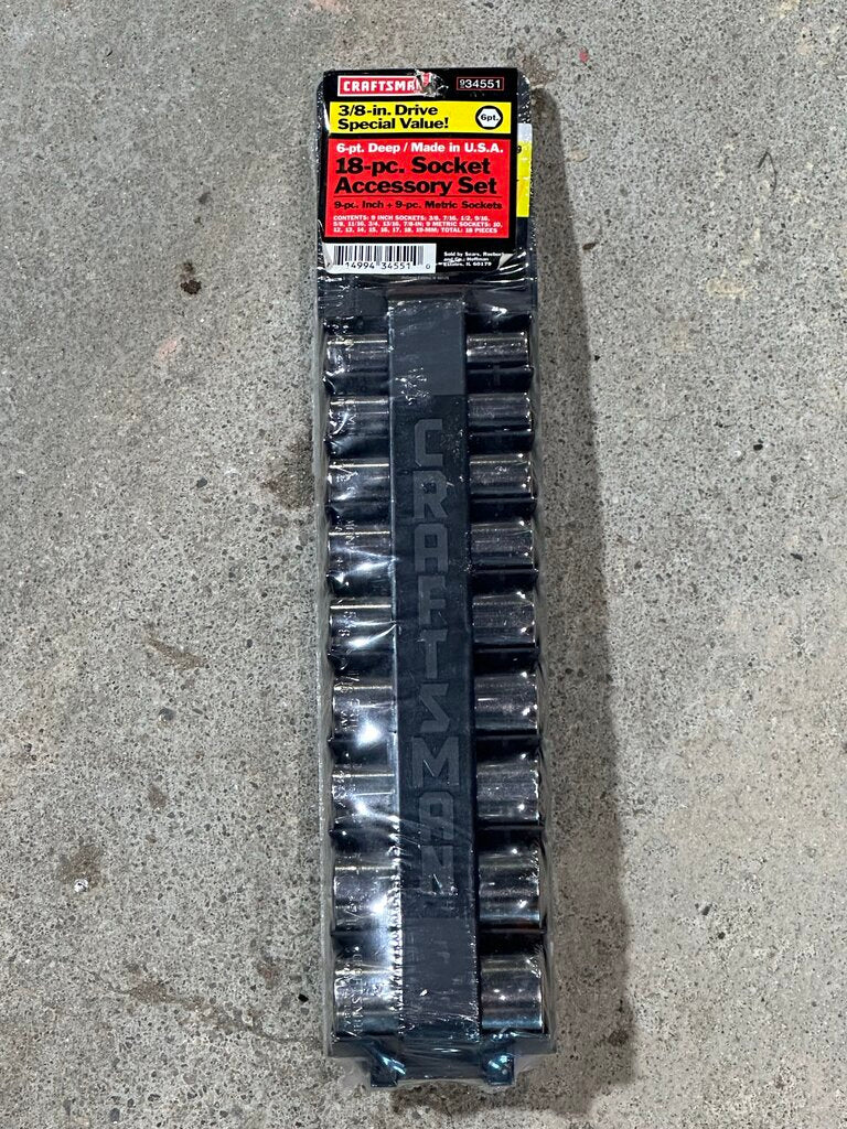 Deep Socket Set – SAE & Metric