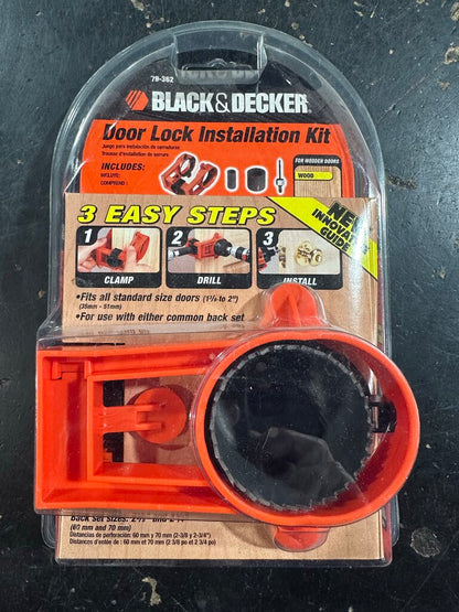 Door Lock Installation Kit
